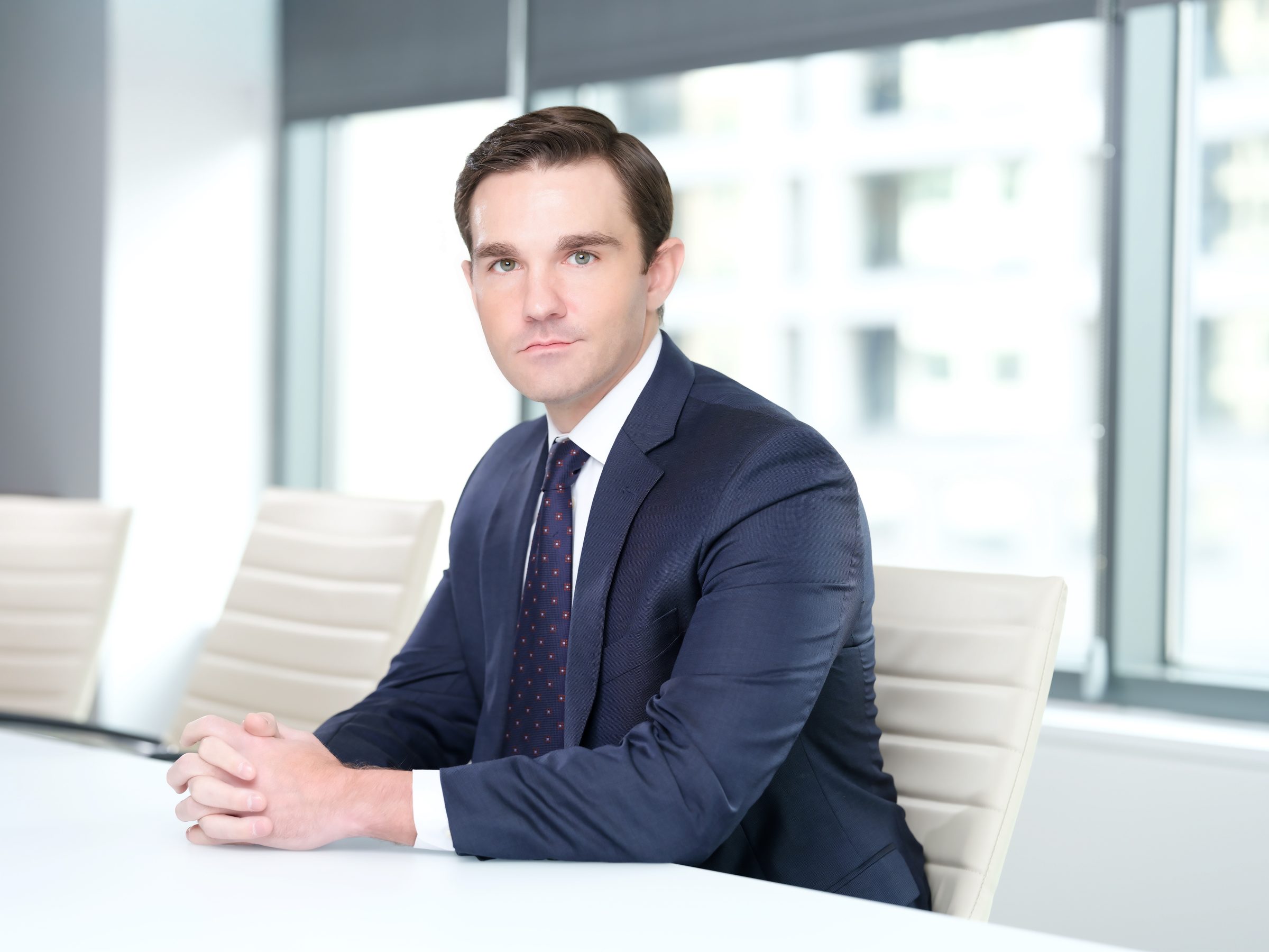 Corporate headshot natural light